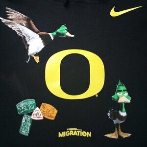Nike Oregon Ducks Migration Into The Wild Hoodie Sweatshirt